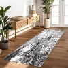 Acekool Modern Area Rug, Washable Low Pile Thin Soft Carpet for Living Room Bedroom Office, Easy Care, Non Slip - 3 of 4