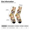 Starfish Conch Seashell Women Printed Crew Socks Funny Funky Socks Soft Polyester Novelty Gifts for Artists Men - 2 of 4