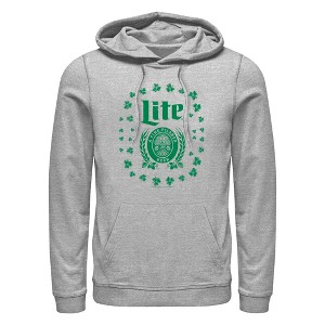 Men's Coors Brewing Company Clover Lite Fine Pilsner Pull Over Hoodie - 1 of 4