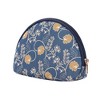 Signare USA Jane Austen Blue Cosmetic Make Up Bag - 2 of 4