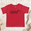 The Juniper Shop But First, Tacos Outline Toddler Short Sleeve Tee - 2 of 4