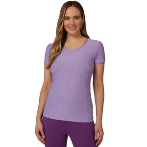 32 Degrees Women's Lightweight Cool Fitted T-Shirt for Lounging, Gym, Yoga - 1 of 4
