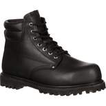 Men's Lehigh Safety Shoes Steel Toe Work Boot, 5236, Black