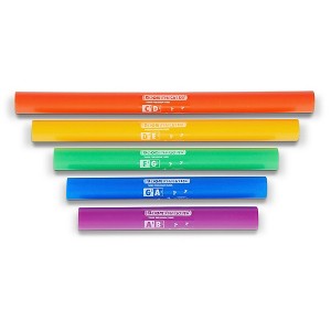 Boomwhackers 5-Note Chromatic Set (Upper Octave) Boomwhackers Tuned Percussion Tubes - 1 of 2