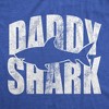 Mens Funny T Shirts Daddy Shark Awesome Fathers Day Gift For Dads - Crazy Dog Men's T Shirt - image 2 of 4