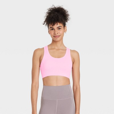 Women's Seamless Medium Support Racerback Sports Bra - All In Motion™