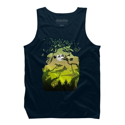 Men's Design By Humans Christmas Eve By pilipsjanuarius Tank Top