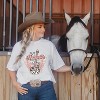 Simply Sage Market Women's Take Me To Nashville Winged Guitar Short Sleeve Garment Dyed Tee - 2 of 2