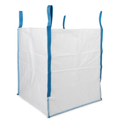 Halsted Polypropylene Heavy Duty Bulk Builder's Bag/Trash Bag White - 200 gal