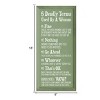 Slickblue Humorous Wood Wall Sign – 5 Deadly Woman Terms Explained – Rustic Home or Office Decor 9x18 - 3 of 3