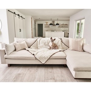 PAW BRANDS PupProtector Short Fur Waterproof Luxury Throw Blanket - 1 of 4