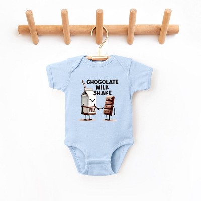 The Juniper Shop Chocolate Milk Shake Baby Bodysuit