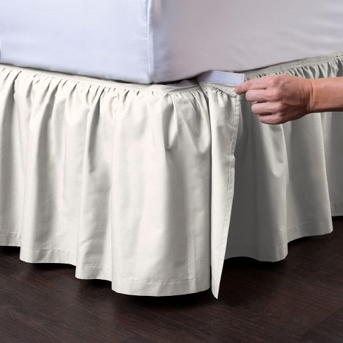 Shopbedding Detachable Bedskirt Twin Size, Cream, 21