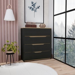 Sapphtopaz Dresser for Bedroom Modern Tall Dresser Closet Organizer with Handles Wood Dresser for Kids Room, Living Room - 1 of 4