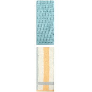 REGALWOVEN Cotton Soft Absorbent Bathroom Hand Towel for Kitchen Hotel and Spa 13" x 30"/13" x 29" 2 Pcs - 1 of 4