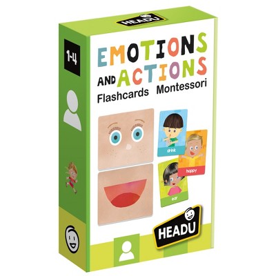 Headu Flashcards Emotions and Actions Montessori
