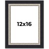 PosterPalooza | Embellished Black Picture Frame - UV Acrylic, Foam Board Backing, Hanging Hardware - 2 of 4