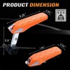 Tooenjoy Folding Car Door Step Vehicle Pedal Ladder for Roof Access, Universal Fit, Aluminum, Weight Capacity 400 LBS - 3 of 4