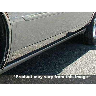 QAA is Compatible with 2006-2011 Cadillac DTS 12 Piece Stainless Rocker Panel Trim, Lower Kit, 4.5" Width, Full Length TH46246