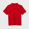 Toddler Boys' Short Sleeve Pique Uniform Polo Shirt - Cat & Jack™ - image 2 of 3