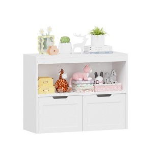 Dexmalle White Toy Storage Cabinet Organizer - 1 of 4