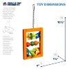 Prevue Pet Products Physical & Mental Bodacious Bites Abacus Bird Toy 60954 - image 3 of 3