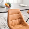 PAGED Contemporary Dining Chairs Set of 2 Thickened Fabric Kitchen Chairs with Metal Legs for Living Room, Restaurant - 4 of 4