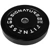 Sapphtopaz Olympic Rubber Weight Plates for Barbell, 2-Inch Barbell Plates for Weightlifting and Strength Training in Home & Gym - 4 of 4