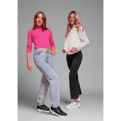 Женские кроссовки Andrea Casual Athletic Sneakers 77455, Black, 9 — фото 2