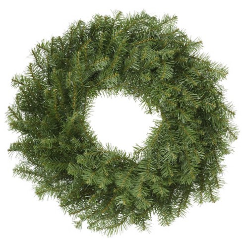 Casafield Artificial Christmas Wreath for Front Door, Window or Mantel, Green Fir Indoor/Outdoor Holiday Décor - image 1 of 4