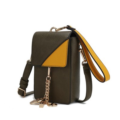 MKF Collection Hannah Versatile Vegan Leather Women's Crossbody Bag by Mia K