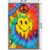 Trends International Groovy Melting Smile Face Framed Wall Poster Prints - 3 of 4