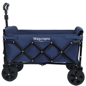 Grungis Expandable Dual-Layer Shopping Cart,Lightweight Grocery Cart with 100% Extra Space,Utility Cart for Camping,Shopping,Sports,Gardening - 1 of 4