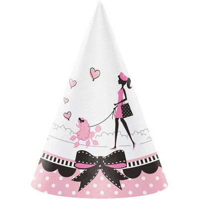 24ct Party in Paris Hats Pink