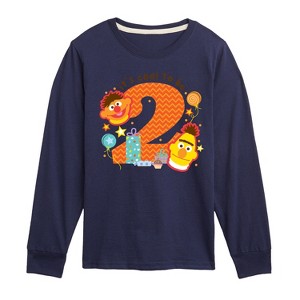 Boys' - Sesame Street - Its Cool To Be 2 Long Sleeve Graphic T-Shirt - 1 of 3