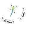 Collectible Wildlife Gifts | Dragonfly, Green & Blue, Flexible, Rubber Toy Animal, Realistic Figure, Model,   Educational Gift,     3"      F1052 B190 - 3 of 4