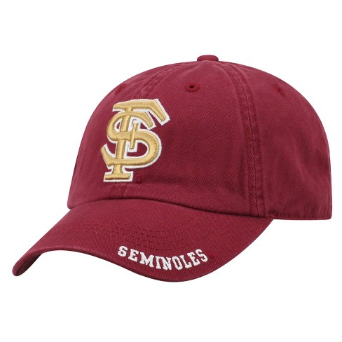 Ncaa Florida State Seminoles Captain Unstructured Washed Cotton Hat ...
