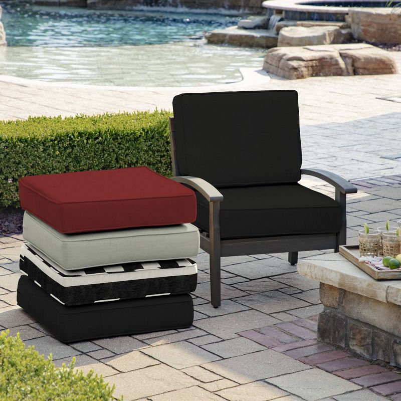 Arden 42" x 24" ProFoam Outdoor Deep Seat Cushion Set, 5 of 11