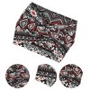 Unique Bargains Women's Widening Knotted Headwrap Orange Pink Purple Yellow Black Red 4 Pcs - 2 of 4