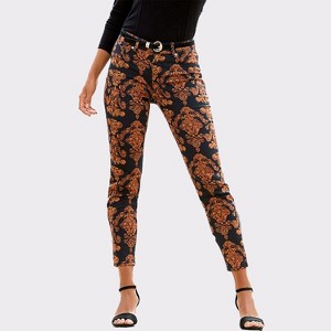 Women's Multi Print Jeggings - LASCANA - 1 of 4