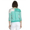 Women's Striped Swing V Neck Sweater - LABEL+thread - 4 of 4