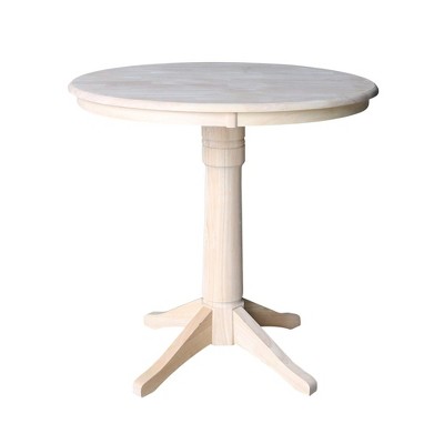 International Concepts 36" Round Top Pedestal Table - 34.9"H