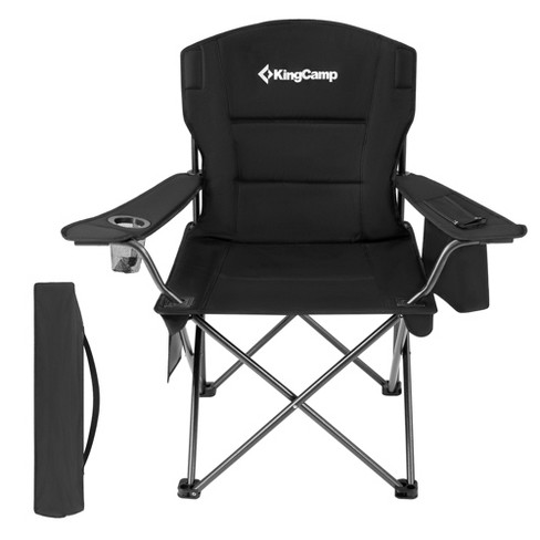 Black folding camping fashion chairs