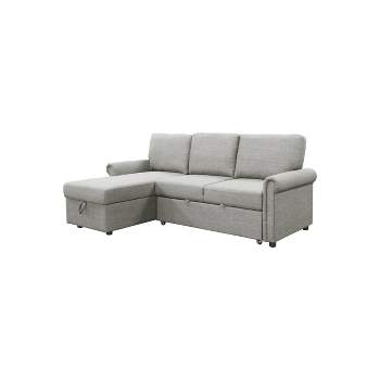 Clara Storage Sofa Bed Reversible Sectional - Abbyson Living