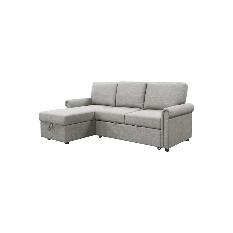 Clara Storage Sofa Bed Reversible Sectional - Abbyson Living, 1 of 12