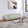 Meridian Furniture,Calum Chenille Fabric Bench - 2 of 4