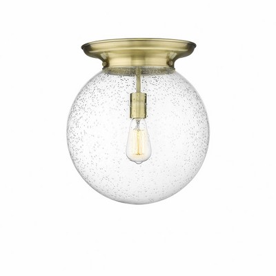 Beacon - 1 Light Flush Mount In Traditional Style-15.25 Inches Tall and 14 Inches Wide