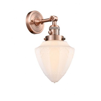 Bullet - 1 Light Wall Sconce In Traditional Style-15 Inches Tall and 7 Inches Wide