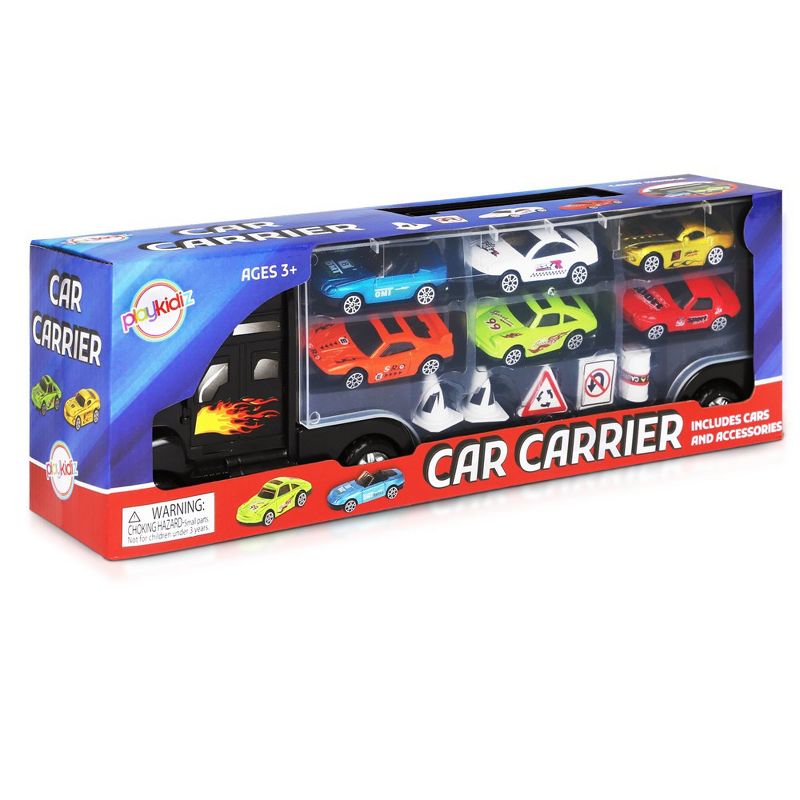 Playkidiz Car Carrier Toy Trucks for Kids., 1 of 6