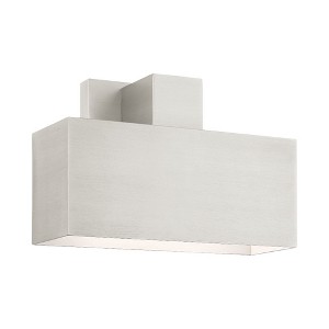 Livex Lighting Lynx 1 - Light Wall Light in  Brushed Nickel - 1 of 2
